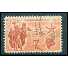 Used C55 7c Hawaii Statehood Fine WA0625
