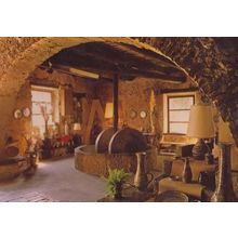 French Vieux Moulin Vallauris Cote D'Azur France Pottery Crafts Alcove Postcard