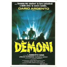 Cinema DEMONS (Dario Argento) Poster Art Postcard (XX 900/56)