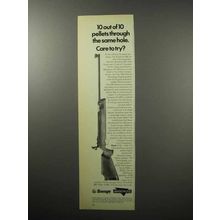 1970 Savage / Anschutz 250 Air Rifle Ad - 10 Out of 10
