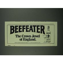 1982 Beefeater Gin Ad - The Crown Jewel