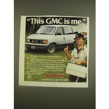 1985 GMC Safari Van Ad