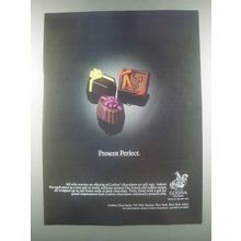 1985 Godiva Chocolates Ad - Present Perfect