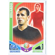 2010 Topps Match Attax World Cup Trading Card - Portugal, Eduardo