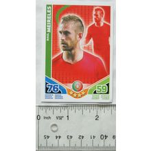 2010 Topps Match Attax World Cup Trading Card - Portugal, Raul Meireles