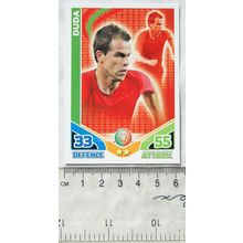 2010 Topps Match Attax World Cup Trading Card - Portugal, Duda