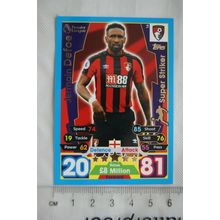 2017/18 Match Attax 16 Super Striker, Jermain Defoe, AFC Bournemouth