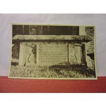 BERKELEY CHURCHYARD, GLOUCESTERSHIRE. unused vintage postcard /