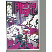 Alpha Flight, #54, Marvel Comic, 1987, High Grade