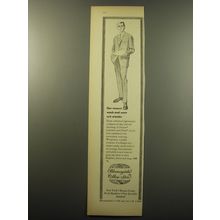 1960 Bloomingdale's Haspel Suit Ad - Our newest Wash and wear suit wonder