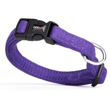 Comfort Microfiber Flat Collar Purple 5/8"-11"-17"