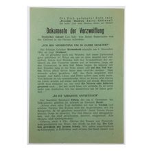 Original WW2 Soviet/Russian Air Drop Propaganda Leaflet. - Code 611. - 1941.