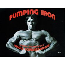 Pumping Iron- 1977 Poster Canvas Movie Film Print A0 A1 A2 A3 A4 A5 A6 Art Wall