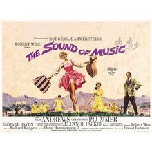 The Sound of Music 3 Poster Canvas Movie Film Print A0 A1 A2 A3 A4 A5 A6 Art Wal