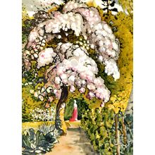 Samuel Palmer 002 - the-walled-garden-preston UPGRADED Poster Canvas Movie Film