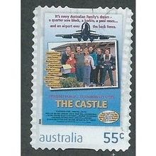 AUS 2008 55c (S/A) 'FAVOURITE FILMS -THE CASTLE' FINE USED (EBID37-193)