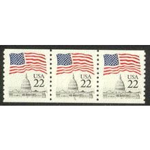 2115a 22c U.S. Flag Fine MNH PNC 5/3 V0214