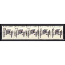 2124 4.9c Buckboard Very Fine MNH Dry Gum PNC 4/5 X0256