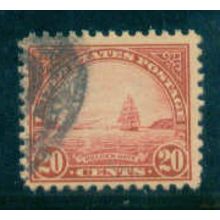 Used 567 20c Golden Gate Fine A16148