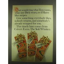 1972 Calvert Extra Whiskey Ad - Quit Wondering