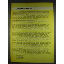 1978 Hughes Ad - MA-1 Weapons System, APG-65 Radar