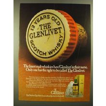 1978 Glenlivet Scotch Ad - The Finest Malt Whiskies