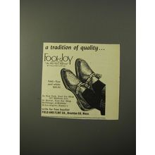 1954 Foot-Joy 7082 Shoes Ad - A tradition of quality