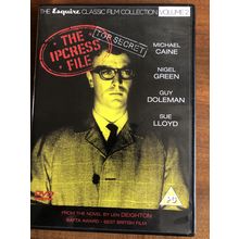 THE IPCRESS FILE DVD STARRING MICHAEL CAINE AS HARRY PALMER AS NEW