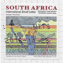 AFRICA SOUTH 2016 VOLCANIC PIPE SECTION GEOLOGY KIMBERLITE BOSCH USED CONGRESS