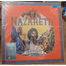 NAZARETH Rampant LP UK blue vinyl record 1975 HARD ROCK 1970s 2019 remaster EX