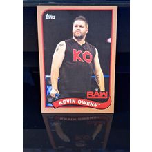 KEVIN OWENS 2018 TOPPS WWE HERITAGE WRESTLING CARD# 40