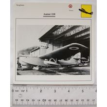 Amiot 110 - France - Seaplane - Collectors Club Card