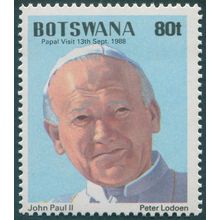 Botswana 1988 80t. Visit of Pope John Paul II SG660 MNH