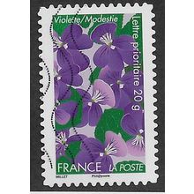 FRA 2012 (60c)(S/A) 'FLOWERS - VIOLETS ' FINE USED (EBID56-668)