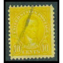 Used 642 10c James Monroe Barely Clears M10244