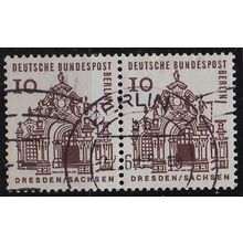 GERMANY BERLIN [1964] MiNr 0242 2er ( O/used )