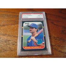 1987 Donruss, Graded Mint 9, RAFAEL PALMEIRO, Cubs, HOF