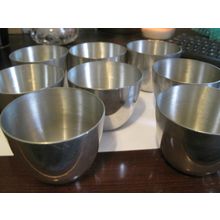 Jefferson Cut Westminster English Pewter Cups (set of 8)