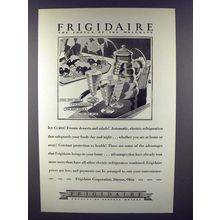1928 Frigidaire Refrigerator Ad - Choice of Majority