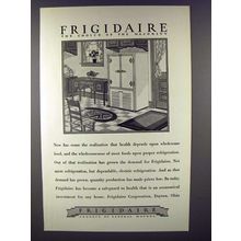 1928 Frigidaire Refrigerator Ad - Choice of the Majority