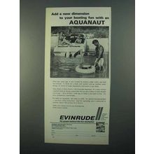 1968 Evinrude Aquanaut Surface Fresh Air Diving Ad