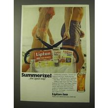 1972 Lipton Tea Ad - Summerize