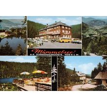 Mummelsee Schwarzwaldhochstrasse Black Forest Hotel German Postcard