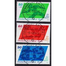 GERMANY BERLIN [1980] MiNr 0621-23 ( O/used ) [02] Sport Ersttag