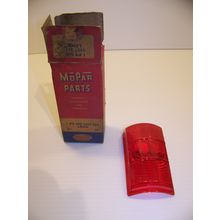 1949 1952 DODGE 2 DOOR TAILLIGHT LENS #1257323 NOS MOPAR DODAE