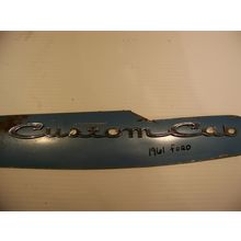 1961 FORD TRUCK CUSTOM CAB EMBLEM OEM 1962 1963 1964 1965 1966