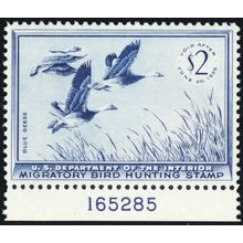 RW22, Mint NH XF $2 Duck Stamp PSE Graded 90 Certificate PL# - Stuart Katz