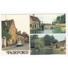 Multiview of Fairford Postcard Gloucestershire 68107