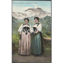 Berner Trachten - Costumes Bernois, c.1905-10 - Künzli-Tobler AK
