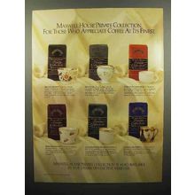 1988 Maxwell House Private Collection Coffee Ad